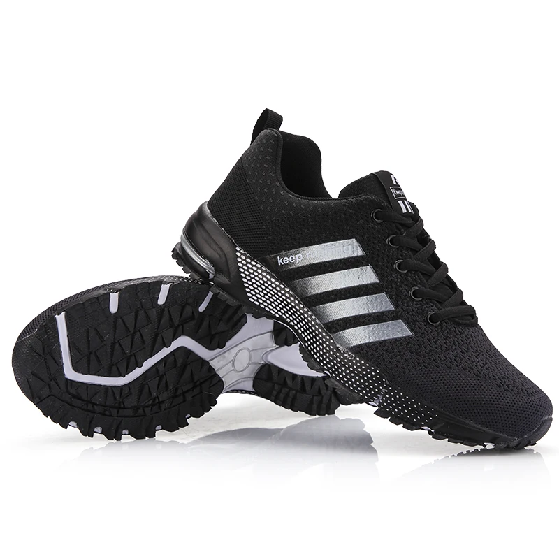 Men's shoes Casual non-slip plus size Fashion sneakers Breathable running shoes Outdoor walking training tennis shoes36-47 - Image 5
