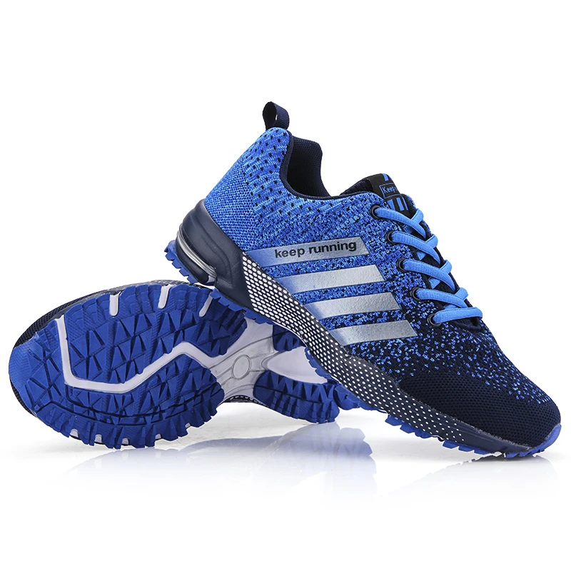 Men's shoes Casual non-slip plus size Fashion sneakers Breathable running shoes Outdoor walking training tennis shoes36-47 - Image 4