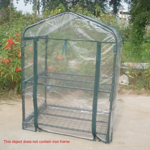 Mini Portable Garden Green House Warm Greenhouse Flower Plants Gardening Outdoor Without Stand Warm Garden House Warm Greenhouse