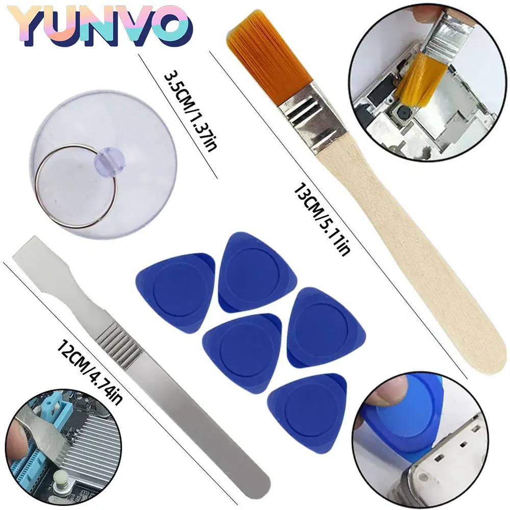 Mobile Phone Disassembly Repair Tools for Apple Android Set Opening Screwdriver Combination Skid Multi Function Disassembly Kit - Image 6