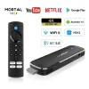Mortal Q8 WIFI6 BT5.0 Google Voice Assistant AllwinnerH313 Android 14 Portable Android FireTV Stick Smart Streaming Media Player