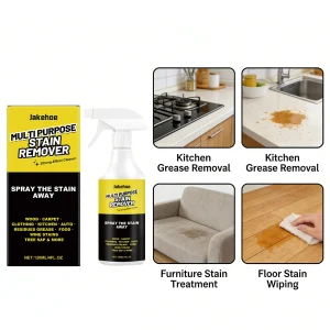 Multipurpose Stain Remover Spray for Wood Carpet Kitchen Remove Stubborn Stains Household Daily Cleaning Multi Purpose Detergent