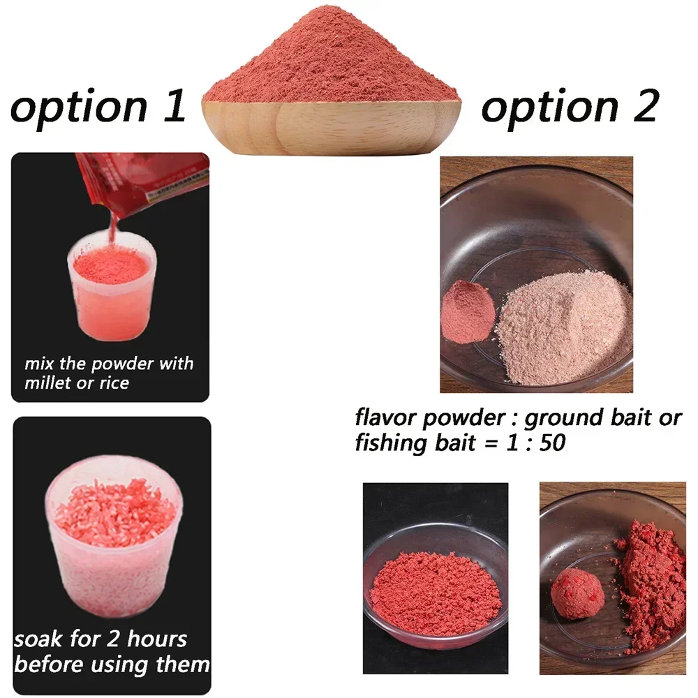 Musk Flavor 50g Fishing Lure Additive Groundbait Carp Meal Food Feed Worm Shrimp Fishy Herb Raw Scent Formula Insects Pesca Bait - Image 3
