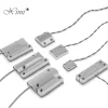 NC Door Sensor Metal Wired Roller Shutter Door Magnetic Contact Reed Switch for Security Alarm System