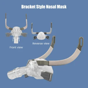Nasal Mask Mask For CPAP With Headgear Silicon Gel Cushions for Auto CPAP Machine Sleep Apnea Nasal mask Anti Snoring Mask