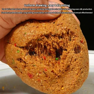 Natural Bait Processed Fishing Food Strong Flavor Groundbait Attractant Additive Scent Feed For Carp Crucian Catfish