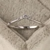 New 100% S925 Sterling Silver European and American Fashion Crown Diamond Ring Versatile Forest Style Women's Zircon Ring