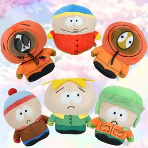 New 2026 Southern Anime Cartoon Park Pillow Character Cartman Stan Butters Plush Toys Doll Stuffed Toy Christmas Birthday Gifts