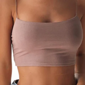 New Fashion Women Sexy Crop Tops Solid Summer Camis Women Casual Tank Tops Vest Sleeveless Crop Tops blusas