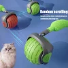 New Interactive Cat Toys Ball Auto Electric Rolling Ball Toys for Cat Kitty Pet Smart Automatic Teaser USB Rechargeable Cat Toy