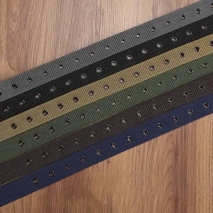 New Men's Belt Canvas Pin Buckle Leather Belt Outdoor Sports Belt Women's Trendy Eyelet Belt With Jeans Belt For Men Women