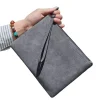 New Portable Men's Business Clutch Bag Large Capaci Soft Surface Ort Leather Wallet Coin Purse Handheld Busin