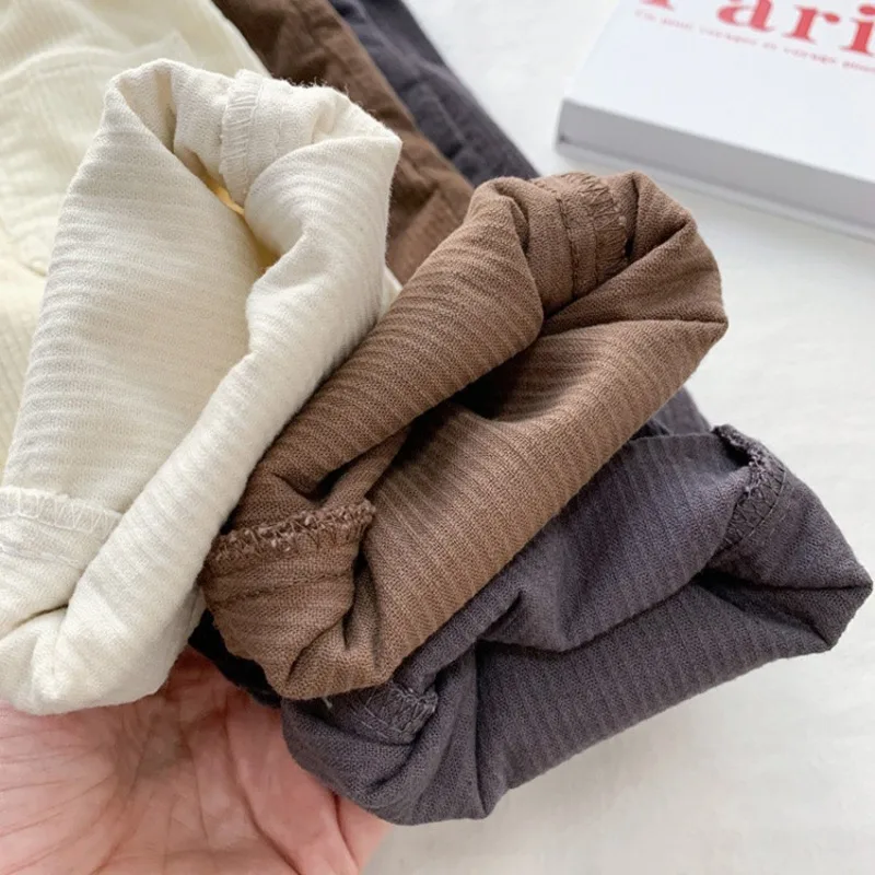 New Spring Autumn Kids Pants 2-7T Simple Style Boys and Girls Loose Corduroy Trousers Baby Clothing Children Pants Outdoor Wear - Image 6