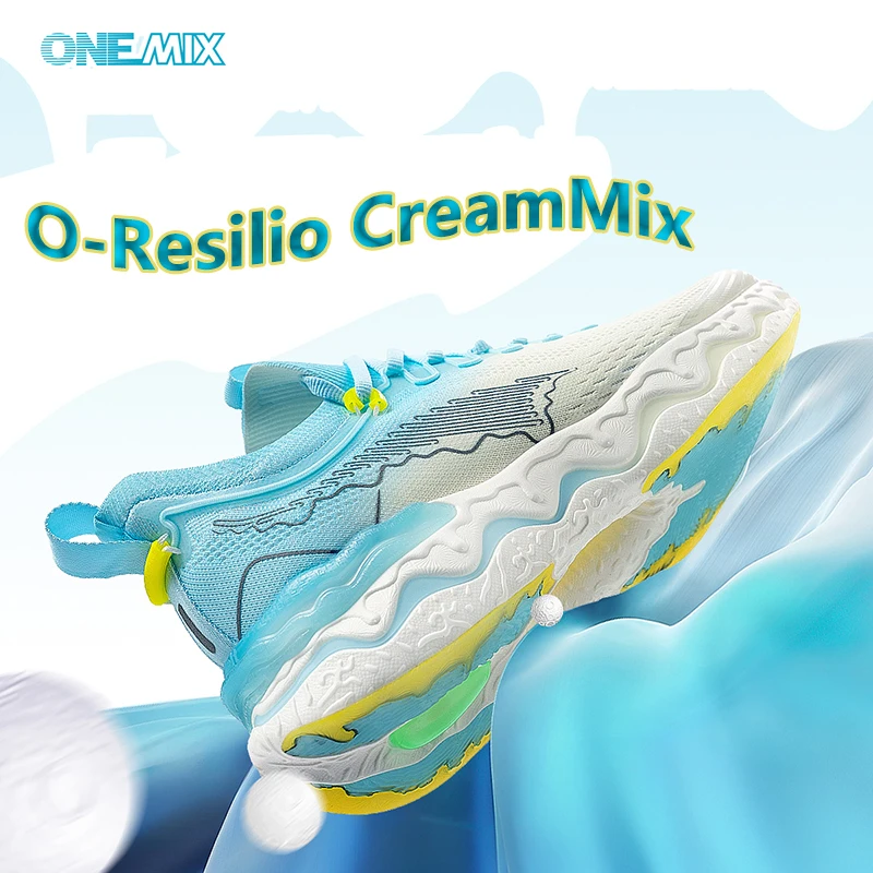 ONEMIX 2024 New Style Color O-Resilio CreamMix Road Running Shoes for Man Lightweight Cushioning Men Training Outdoor Sneakers - Image 2