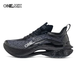 ONEMIX Carbon Plate Marathon Running Racing Shoes Men Professional Stable Supp ort Shock-relief Ultra-light Rebound Sneaker
