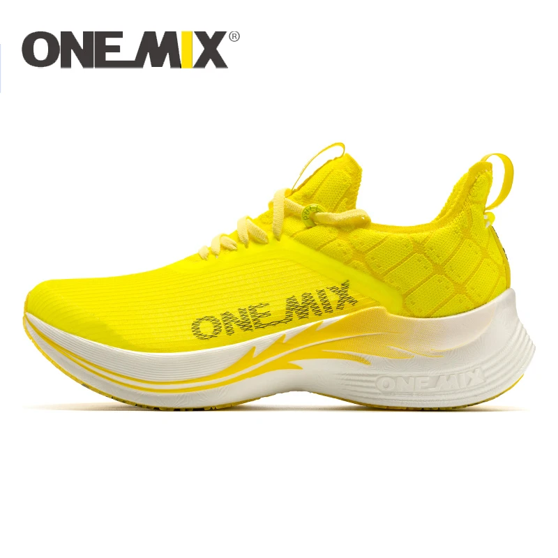 ONEMIX Carbon Plate Marathon Running Racing Shoes Professional Stable Support Shock-relief Ultra-light Rebound Sneakers - Image 2