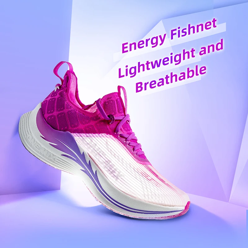 ONEMIX Carbon Plate Marathon Running Racing Shoes Professional Stable Support Shock-relief Ultra-light Rebound Sneakers - Image 5