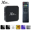 Original X96 mini Android 11.0 Smart TV Box Quad Core 2GB 16GB WiFi Media Player X96mini Set top box 1G 8G