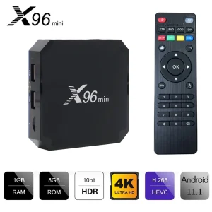 Original X96 mini Android 11.0 Smart TV Box Quad Core 2GB 16GB WiFi Media Player X96mini Set top box 1G 8G