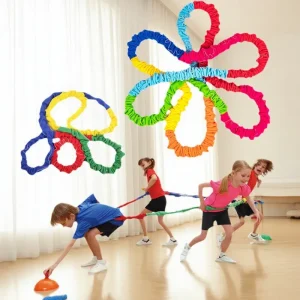 Outdoor Game Team Building Development Of Sports And Entertainment Toys Children's Elastic Rope Loops Party Interactive Ropes