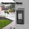 Outdoor Thermometer Digital Thermometer Outdoor Waterproof Temperature Meter Gauge for Garden Greenhouse Temperature Measurement