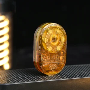 PEI Shark Rhythmic Mechanical Fidget Slider EDC Fidget Toys Office Desk Toys Anxiety Stress Relief Toys Adults Gifts