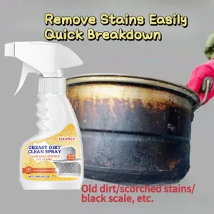 Pan Bottom Cleaning Decontamination Agent Kitchen Blackening Scale Remover Home Polishing Oven Oil Stain Ware Cooktop Spray