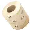 Panda Print Bamboo Toilet Paper Unique Fun Design Soft Pulp Hand Towel For Office Use Patterned Toilet Roll