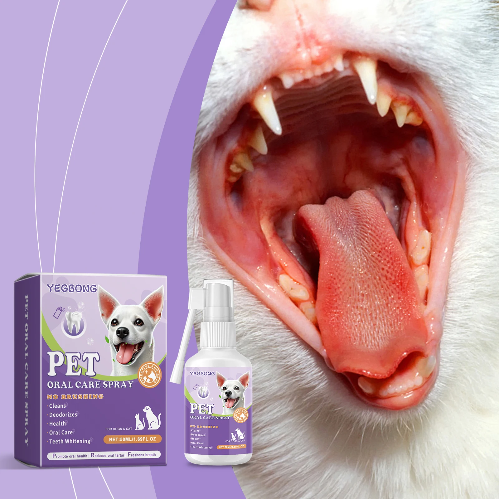 Pet Flea Spray Spray Effectively Removing Fleas Ticks Relieve Skin Itching Natural Ingredients Non Irritating Pet Flea Repellent - Image 2