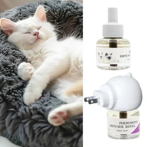 Pet Pheromone Diffuser To Calm Cats Calming Pheromone Diffuser For Calm Relaxing Safe with no side effects Calming Aid Supplies