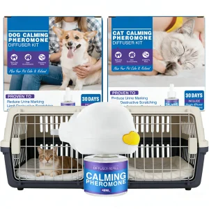 Pet comfort Cats and Dogs Soothing Fluid Pheromones Diffuser Anti-stress Sedative Solution To Reduce Cats Fighting Spraying