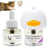 Pheromone Diffuser for Cats Cat Pheromone Plug-In Relaxants Start Kit 30-Day Refill Calming Spray for Calm Relaxing Home EU/UK