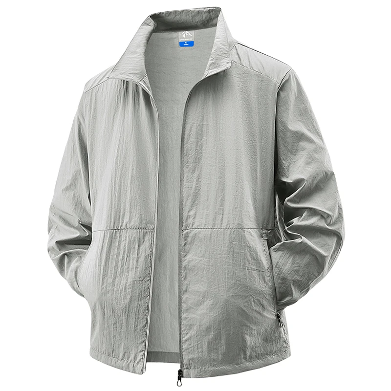 Plus Size 7XL 8XL Summer SunSkin Cycling Jacket Men Outdoor Gym Running Coat Men Sports Sunscreen Hiking Fishing Camping Jacket - Image 6
