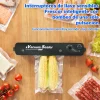 Portable Automatic Food Packaging Machine, Vacuum Sealing, Household, Household, Food Sealing, Kitchen Helper