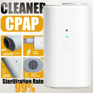 Portable CPAP Cleaner & Sanitizers Ozone Sterilizer Household APAP BiPAP Mask Tubing Cleaning Solution Ozone Ionizer