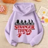 Potdemiel New Stranger Things Bikes Hoodie Kids 3-12Y Demogorgon Print Sweatshirt Boys Girls Casual Pullover