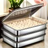 Pro Stainless Baking Trays! 3pcs with Lids - Non-Stick & Easy-Clean. Perfect for Roasting Veggies/Meats. Home & Restaurant Grade