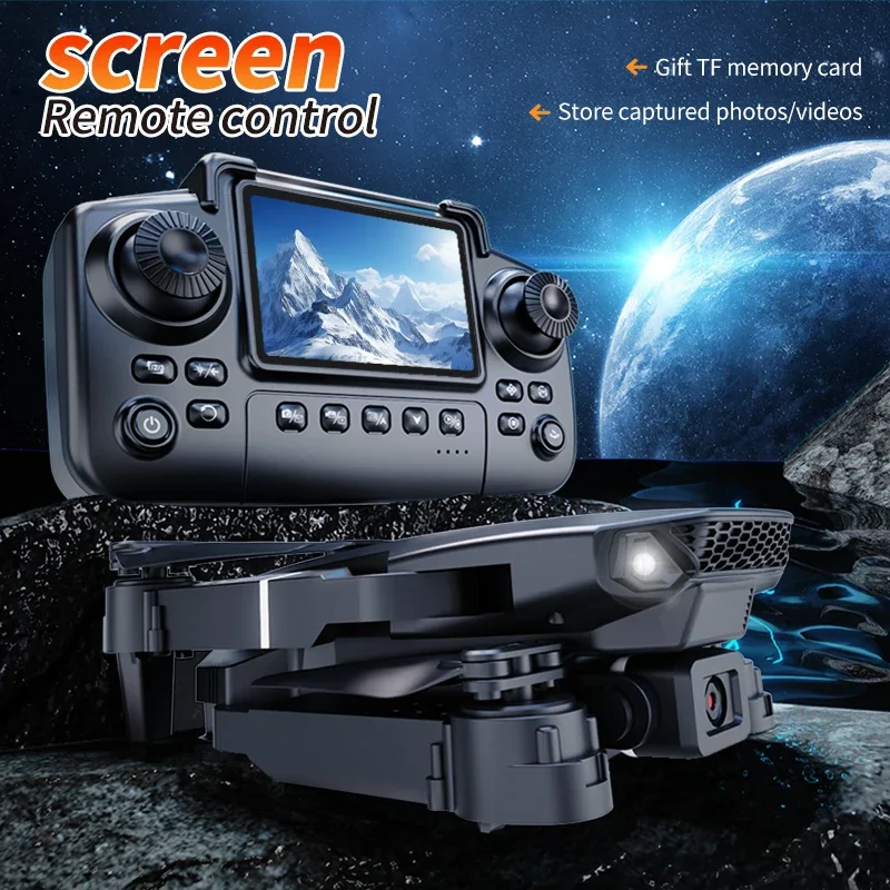 Professional E88 PRO Drone with screen 8K HD Camera WiFi FPV Foldable RC Quadcopter Helicopter Toy for Kids Adults Outdoor Gifts - Image 5
