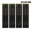 Professional Ronnie Fishing Rigs - Ready-Made, Anti-Tangle, Sharp Hooks for European Carp