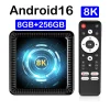 Q19 Smart TV Box Android 16 Allwinner H618 8GB 128GB 256GB Media Player Google Assistant BT6.0 Wifi 5G 8K Very Fast Set Top Box