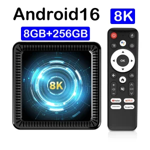 Q19 Smart TV Box Android 16 Allwinner H618 8GB 128GB 256GB Media Player Google Assistant BT6.0 Wifi 5G 8K Very Fast Set Top Box