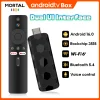 R3+ Android TV Stick RK3518 8GB 128GB 8K HDR 3D Media Player Dual Band WiFi6 Google Voice Remote Control DC Power