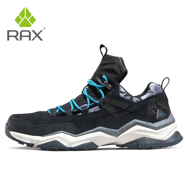 Rax Hiking Shoes Men Waterproof Trekking Shoes Lightweight Breathable Outdoor Sports Sneakers for Men Climbing Leather Shoes - Image 2