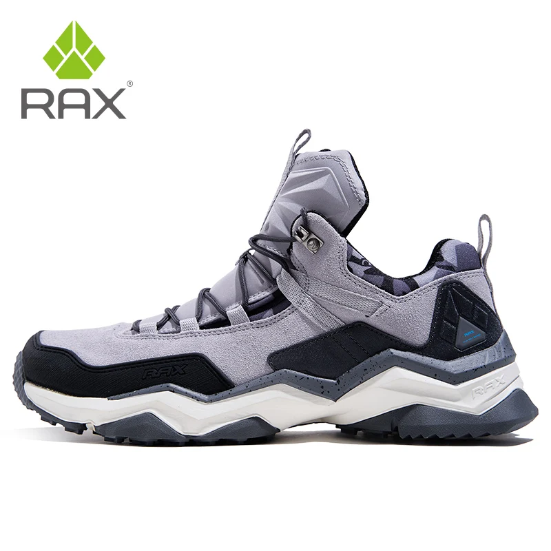 Rax Hiking Shoes Men Waterproof Trekking Shoes Lightweight Breathable Outdoor Sports Sneakers for Men Climbing Leather Shoes - Image 3