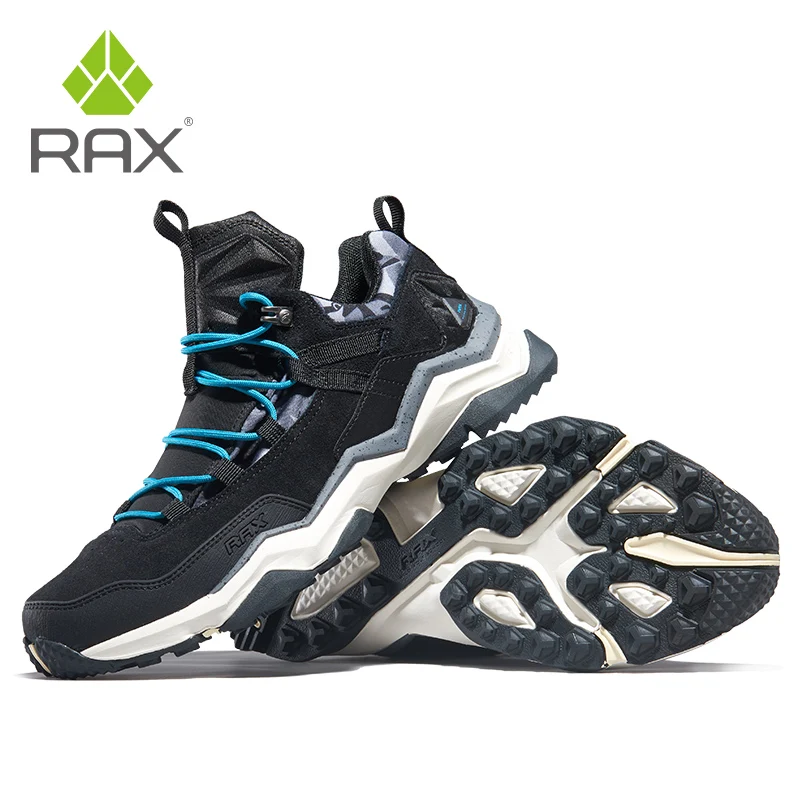 Rax Hiking Shoes Men Waterproof Trekking Shoes Lightweight Breathable Outdoor Sports Sneakers for Men Climbing Leather Shoes - Image 6