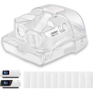 Replacement Water Chamber Compatible with ResMed AirSense 11 and AirCurve 11 CPAP Machines, Includes 10 Filter Packs