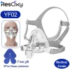 Resoxy CPAP Mask Medical Air Breathing Machine Full Mask, For Auto CPAP APAP BIPAP, Helps Sleep Apnea Anti Snoring With Nose Pad