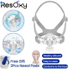 Resoxy CPAP Nasal Mask For APAP CPAP Machine With Nose Pad Headgear Tube Silicone Anti Snoring Sleep Apnea Medical Accessories