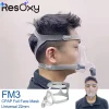 Resoxy Full Face CPAP Mask Anti Snorin Helps Sleep Apnea Anti Suffocation With Headgear Perfect For Medical CPAP BIPAP Machine