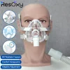 Resoxy Full Face CPAP Masks Helps Sleep Apnea Anti Snoring With Nose Pad For Auto CPAP APAP BIPAP Medical Equipment Accessories